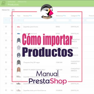 Importar productos a PrestaShop 1.6