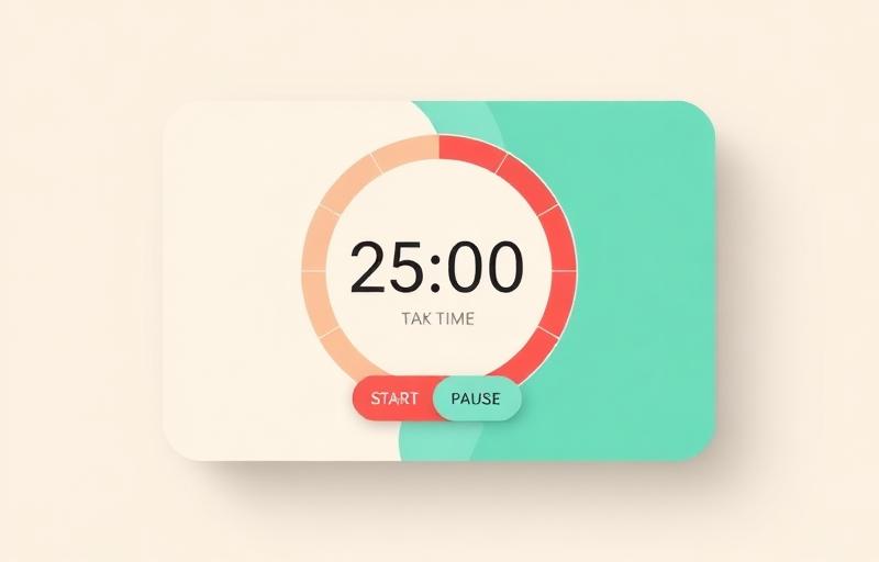 Vista previa de Pomodoro Timer