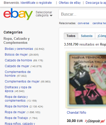 Cómo vender en ebay con Prestashop