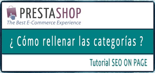 SEO TUTORIAL CATEGORIAS PRESTASHOP