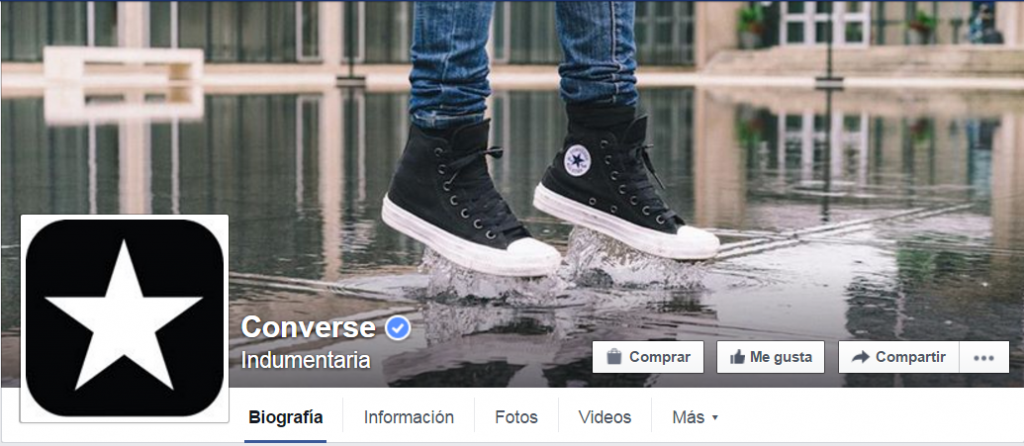 Estrategia en redes sociales de converse