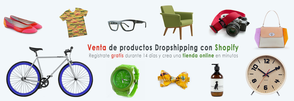 como crear una tienda online dropshipping con Shopify