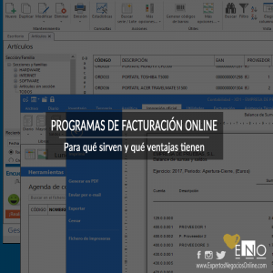 Software de facturación || programas de facturación online