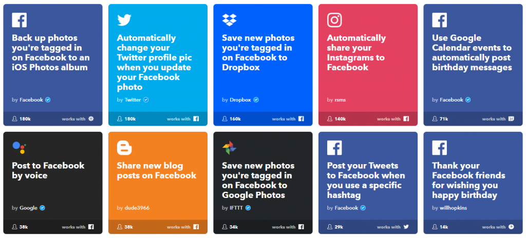 Cómo usar IFTTT - Qué hacer con IFTTT - Mejores recetas IFTTT para Facebook