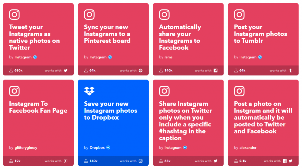 Cómo usar IFTTT - Qué hacer con IFTTT - Mejores recetas IFTTT para Instagram