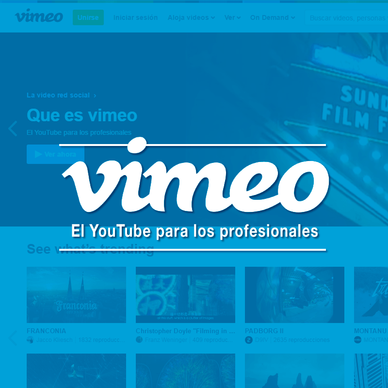 Que es Vimeo y sus diferencias con Youtube