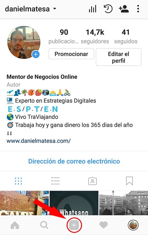 Como publicar en Instagram 04