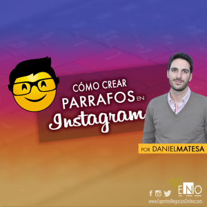 Espacios en Instagram | salto de linea en Instagram
