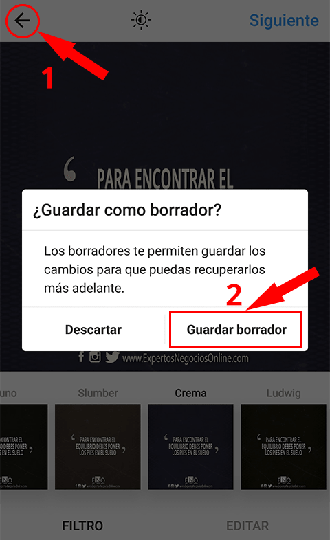 Instagram trucos y consejos | Guardar foto