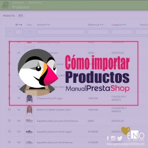 Importar productos a PrestaShop 1.7