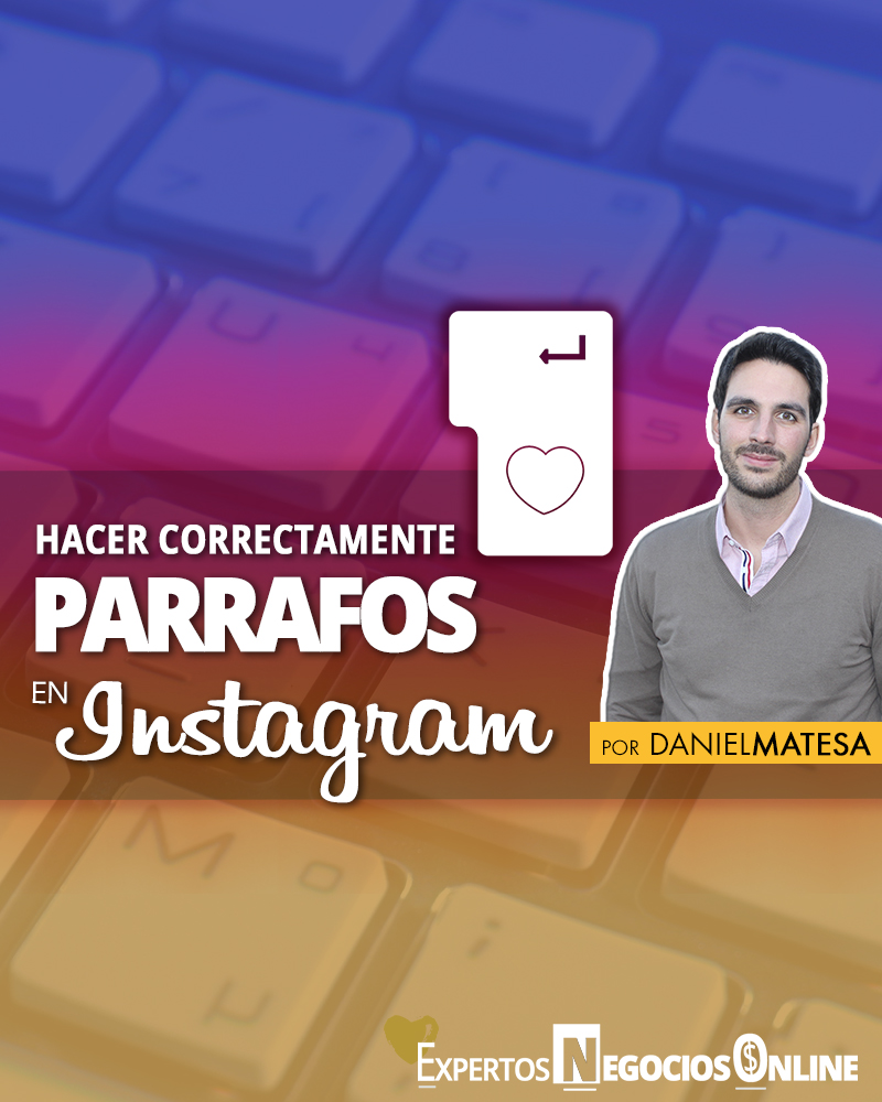 Como poner espacios en blanco e invisibles en Instagram para copiar y pegar