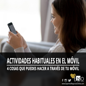 4 cosas que puedes hacer a través de tu móvil