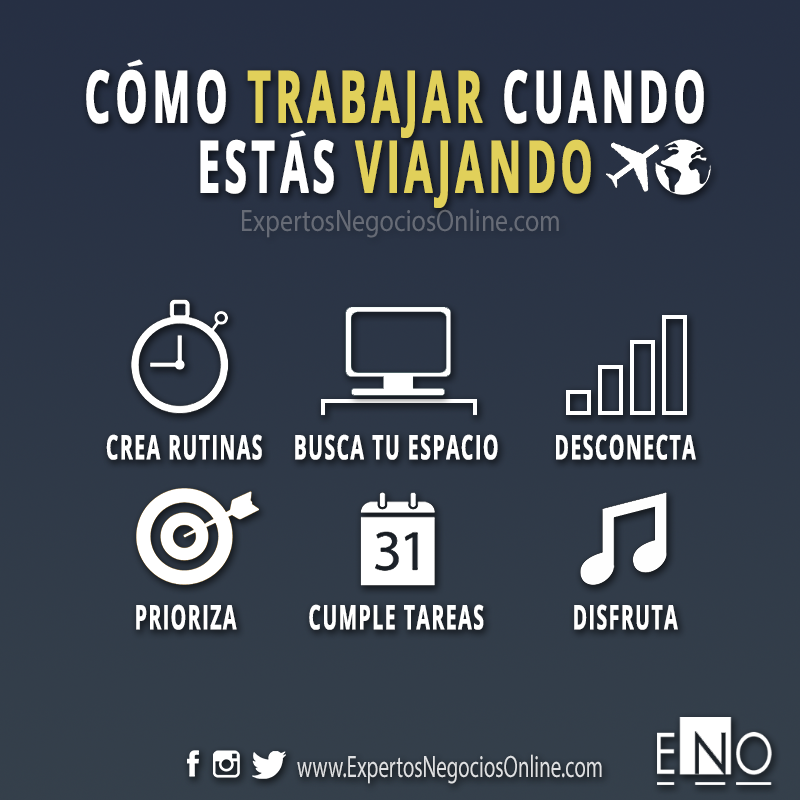 Consejos para trabajar viajando - traviajando