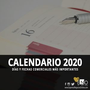 Calendario comercial 2020 | Calendario Marketing 2020