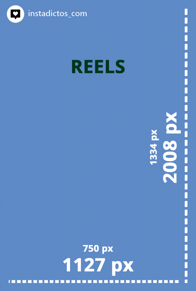 Tamaño Reels Instagram / medidas