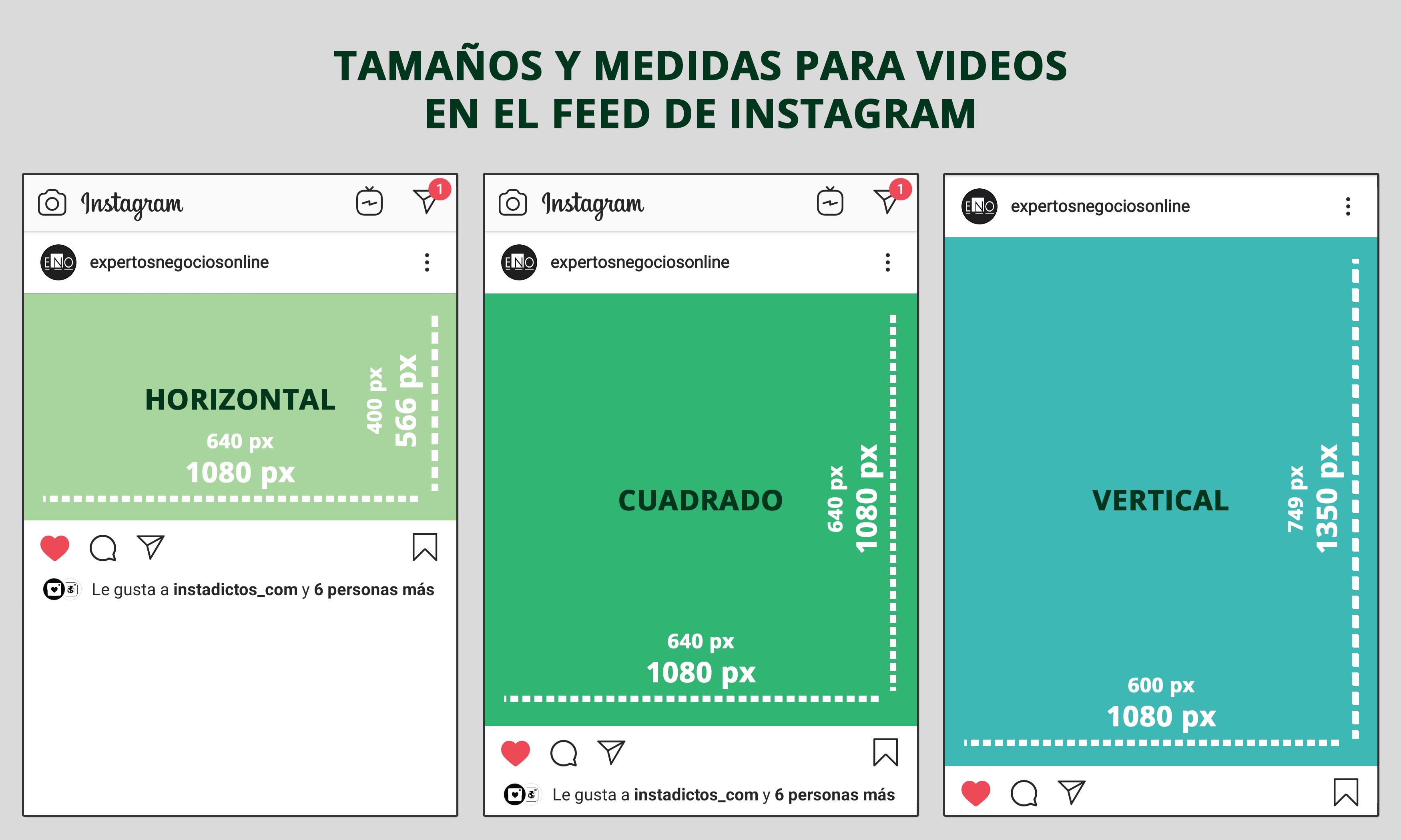 tamaño publicación Instagram resolucion y medidas