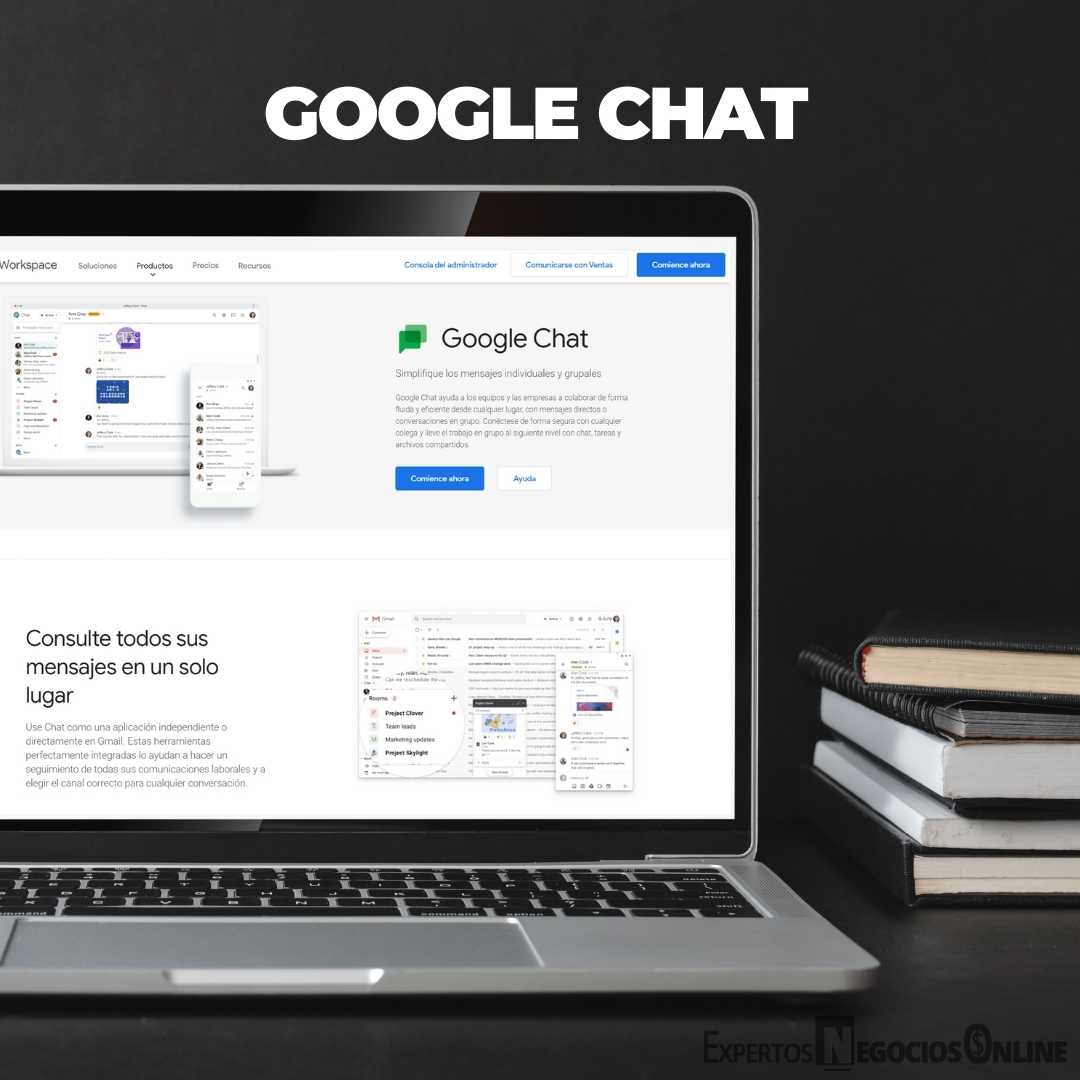 03 Aplicación de mensajeria empresarial para mejorar la productividad - Google Chat