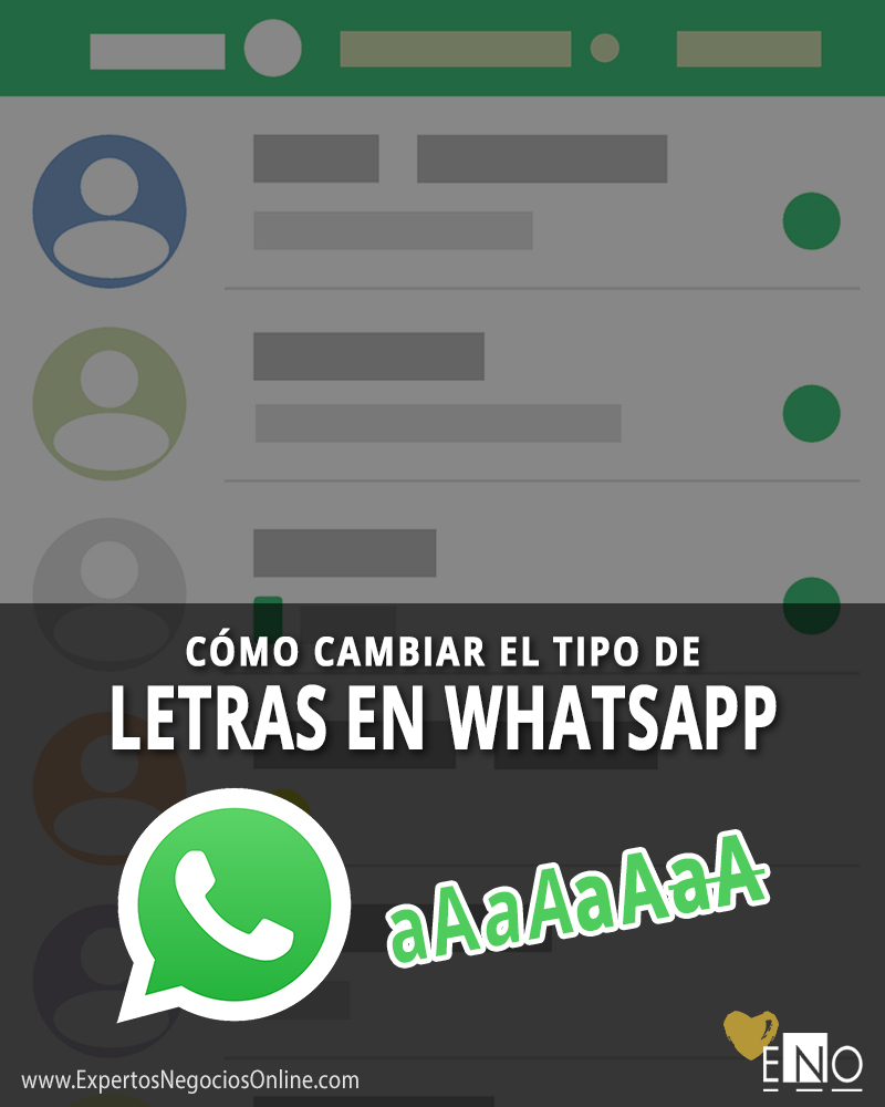 Tipos de Letras WhatsApp - Conversor de Tipografías y Fuentes