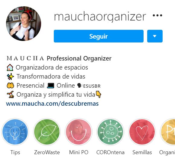 ejemplos de presentaciones en Instagram