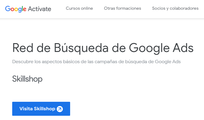 Curso online gratuito Google Ads