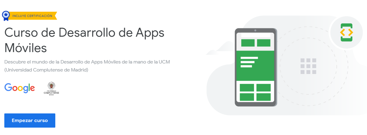 Cursos online gratuito desarrollo aps