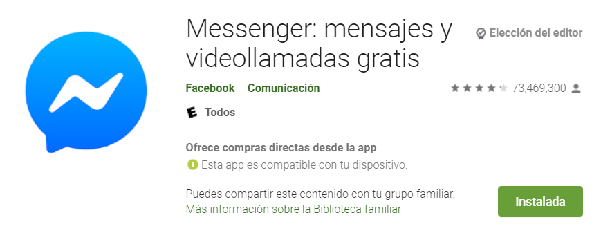Cómo usar Messenger para empresas - Descargar la aplicación de Messenger