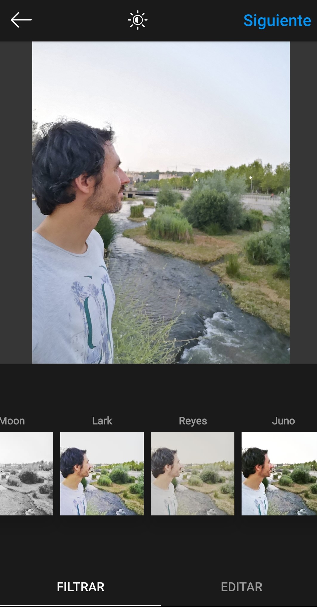 Filtros de Instagram noticias - feed