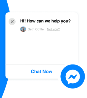 Usar el Messenger Widget en tu sitio web -Cómo hacer una estrategia de Messenger Marketing