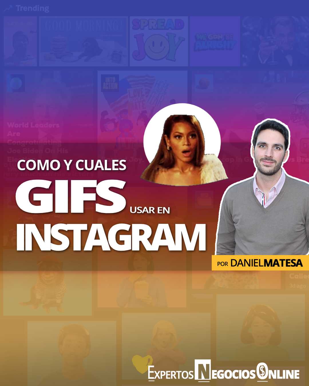 Cómo buscar y subir GIFs a Instagram Stories