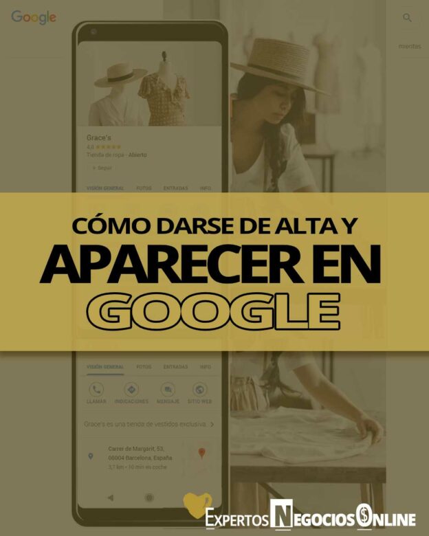 como aparecer en google maps - dar de alta en google