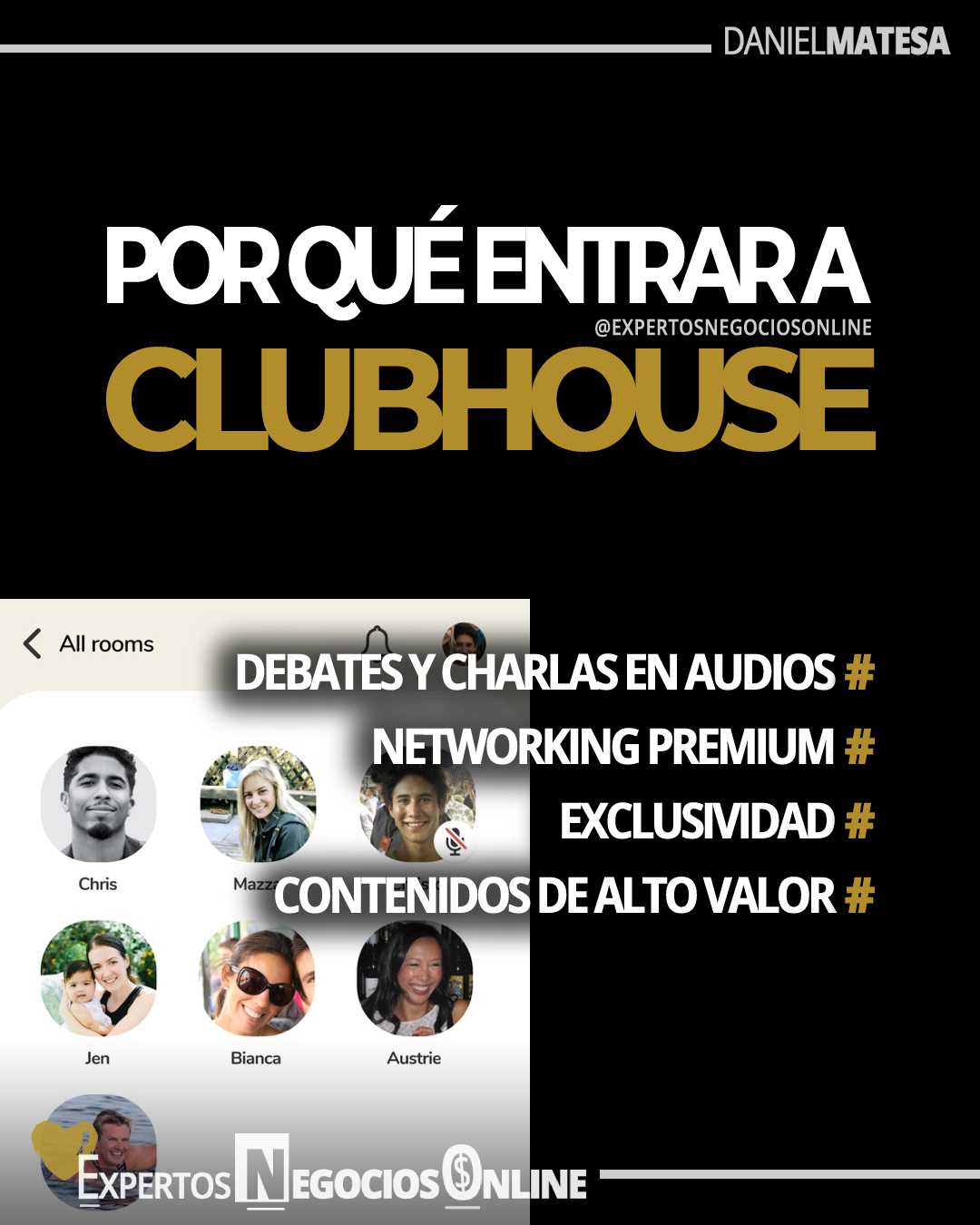 Ventajas de ClubHouse - porqué usar