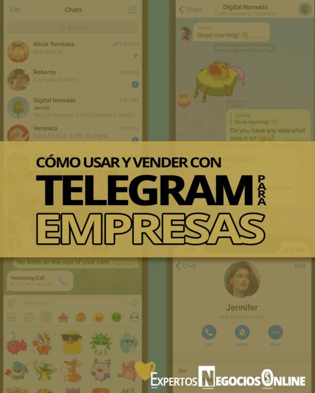 Cómo usar y vender con Telegram para empresas