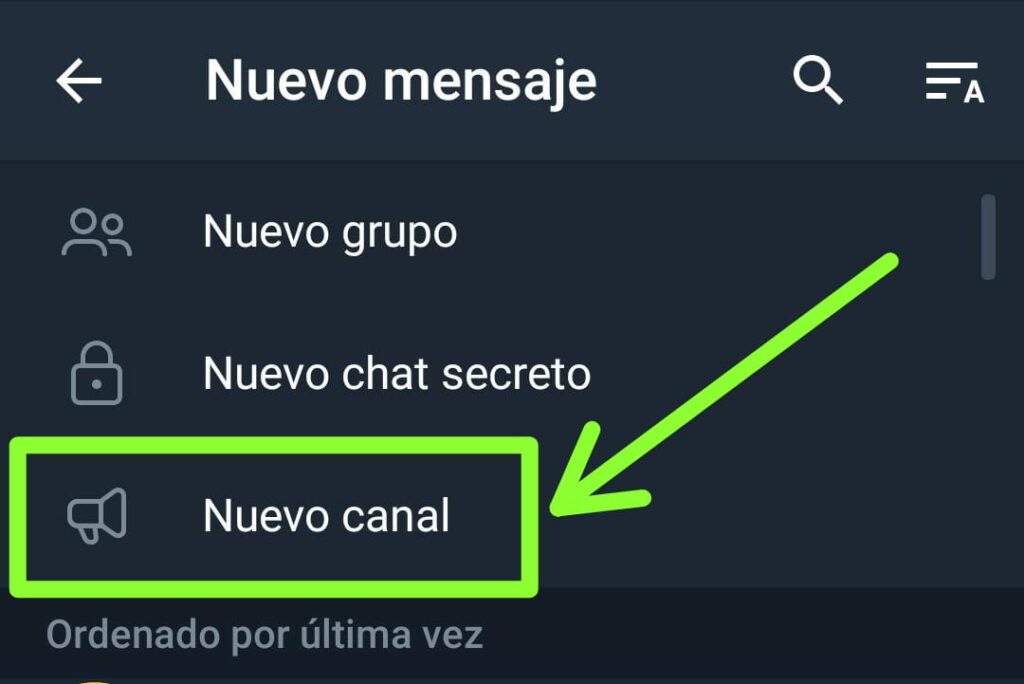 Nuevo canal en Telegram