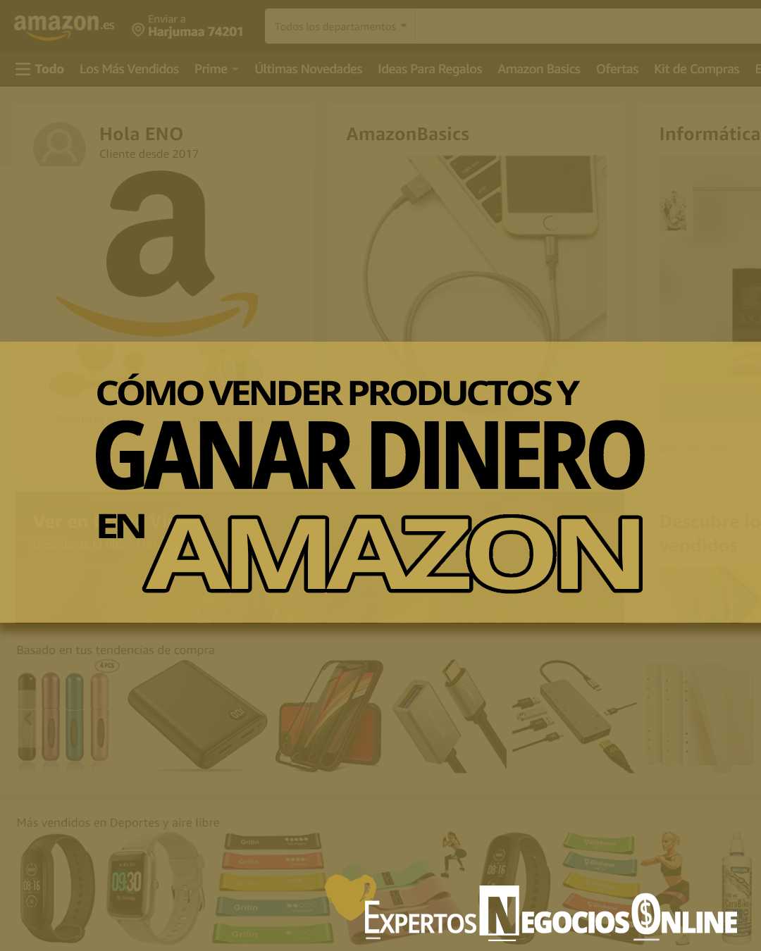 Cómo vender en Amazon y ganar dinero vendiendo productos con al crear tu tienda