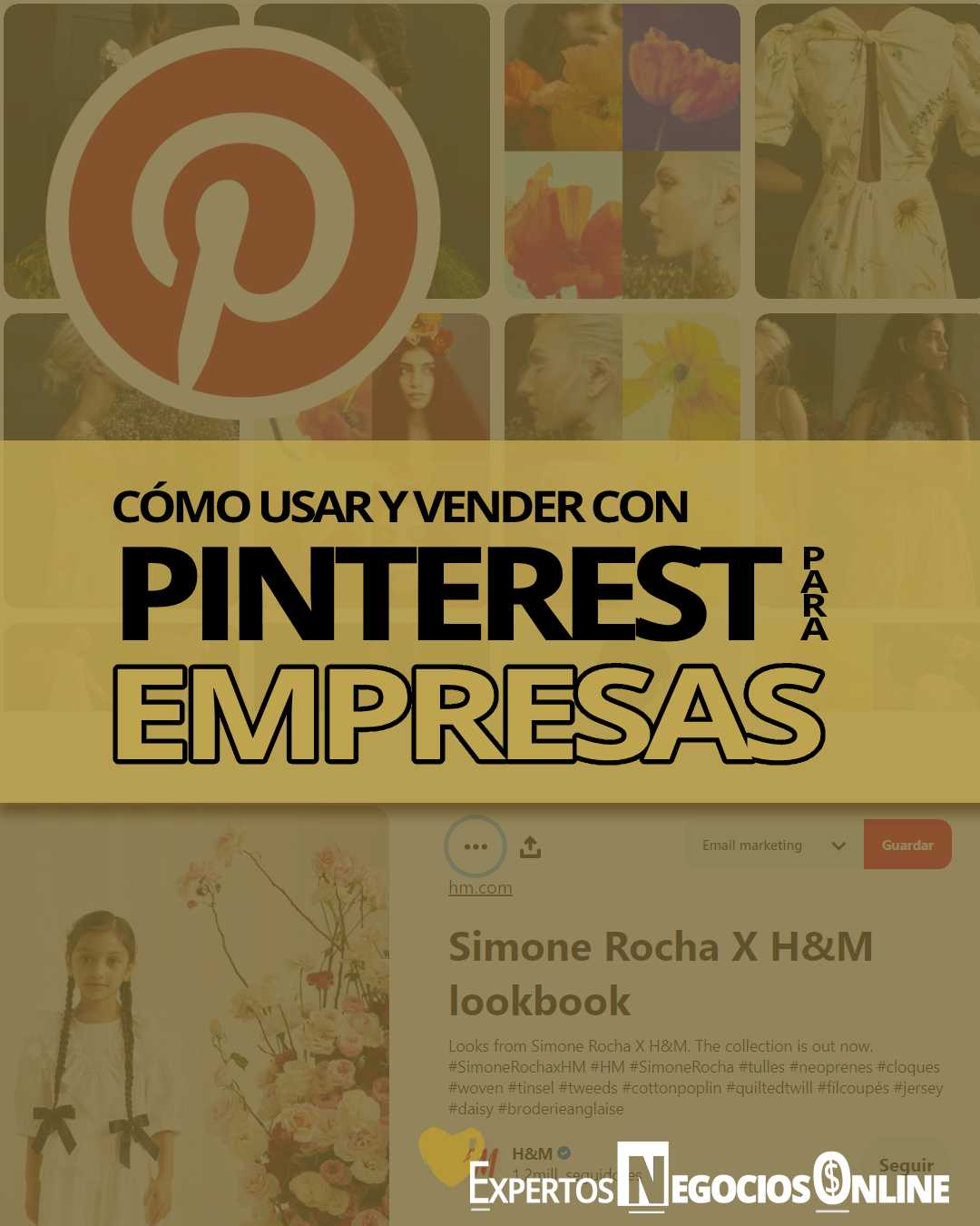 Cómo vender en Pinterest. Promocionar productos de Empresas paso a paso