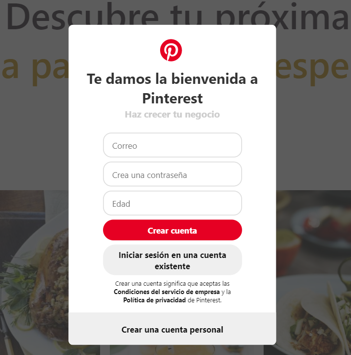 Vender productos en Pinterest