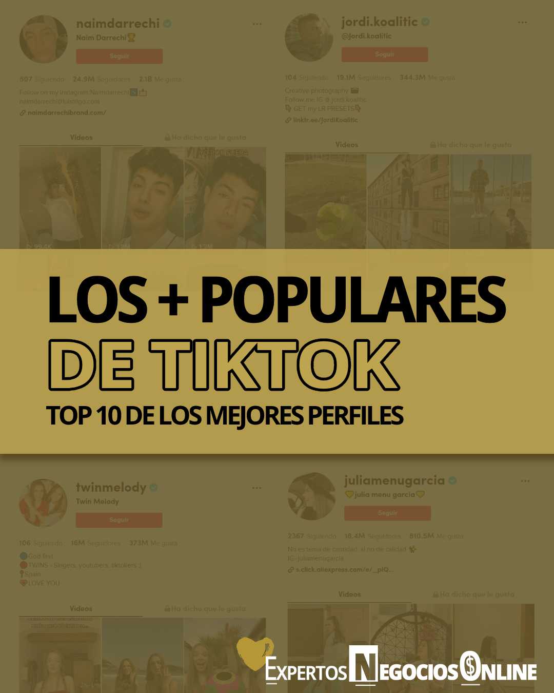 Los mejores perfiles de TikTok en español - las cuentas más populares