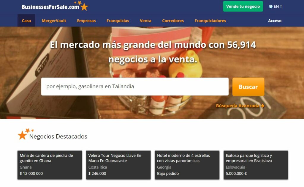 Business for Sale - negocios online