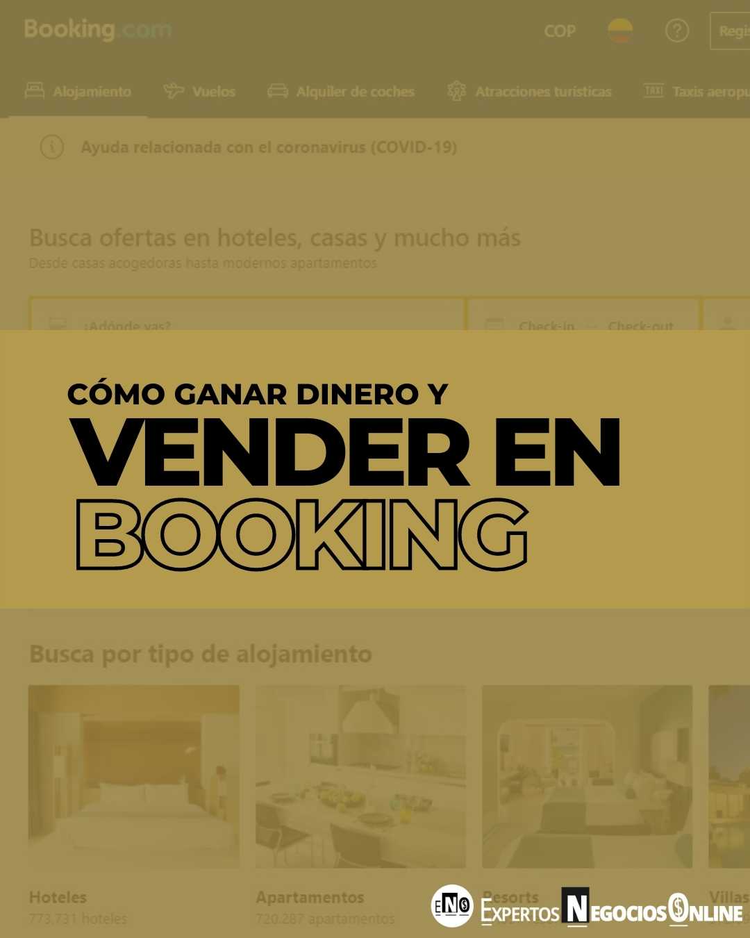 como vender en booking