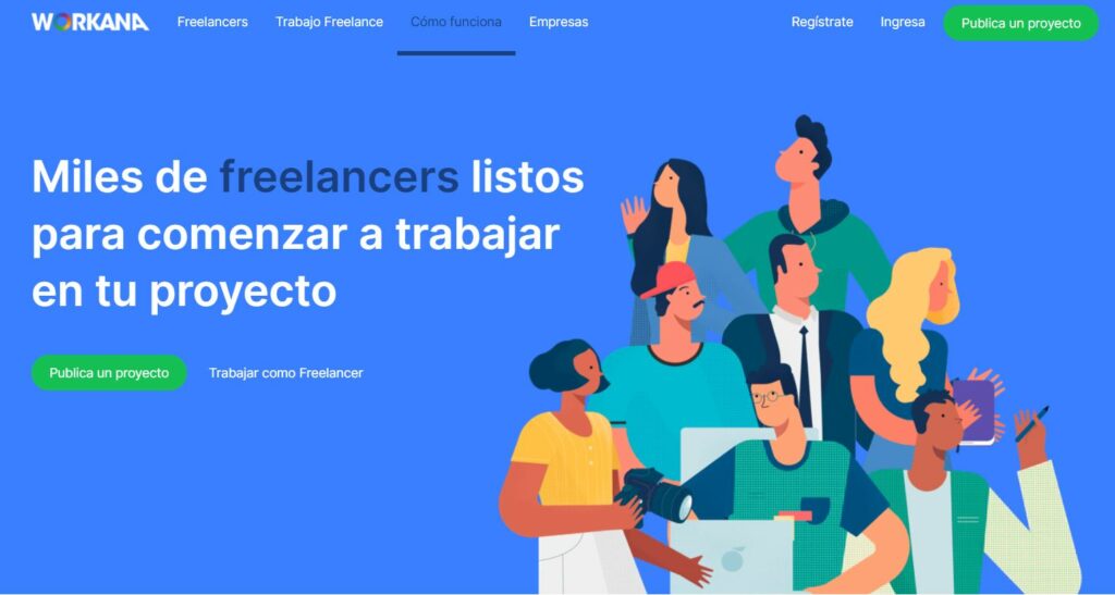 Workana - sitios para buscar trabajo por internet