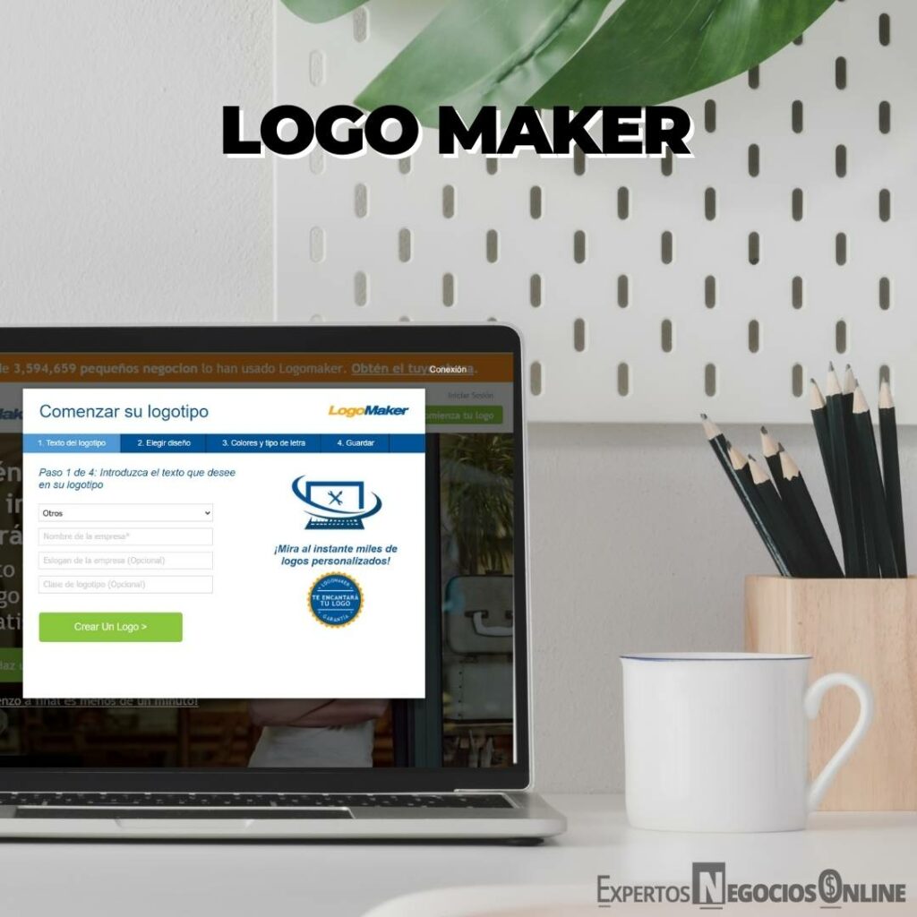 diseñar un logo con Logomaker
