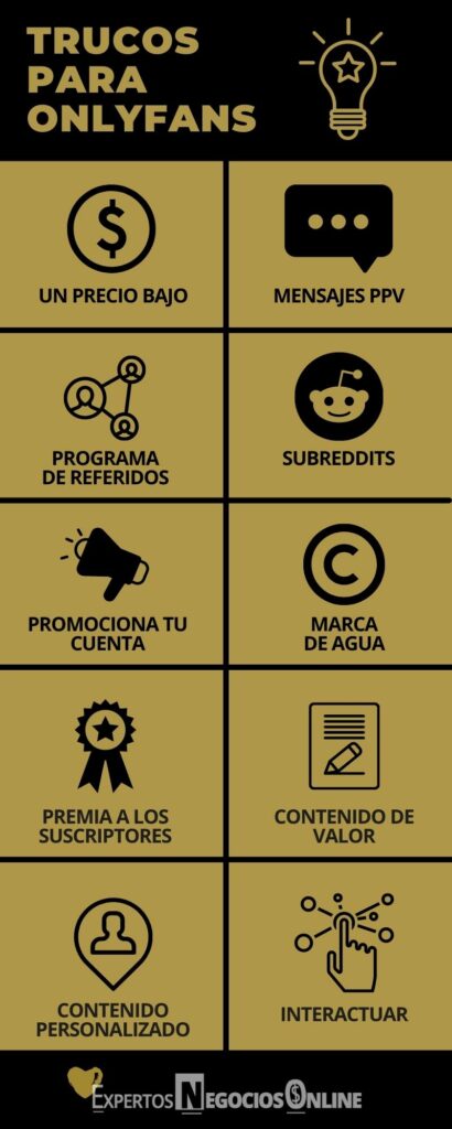 TRUCOS de ONLYFANS | cómo conseguir más seguidores y ganar suscriptores en OF