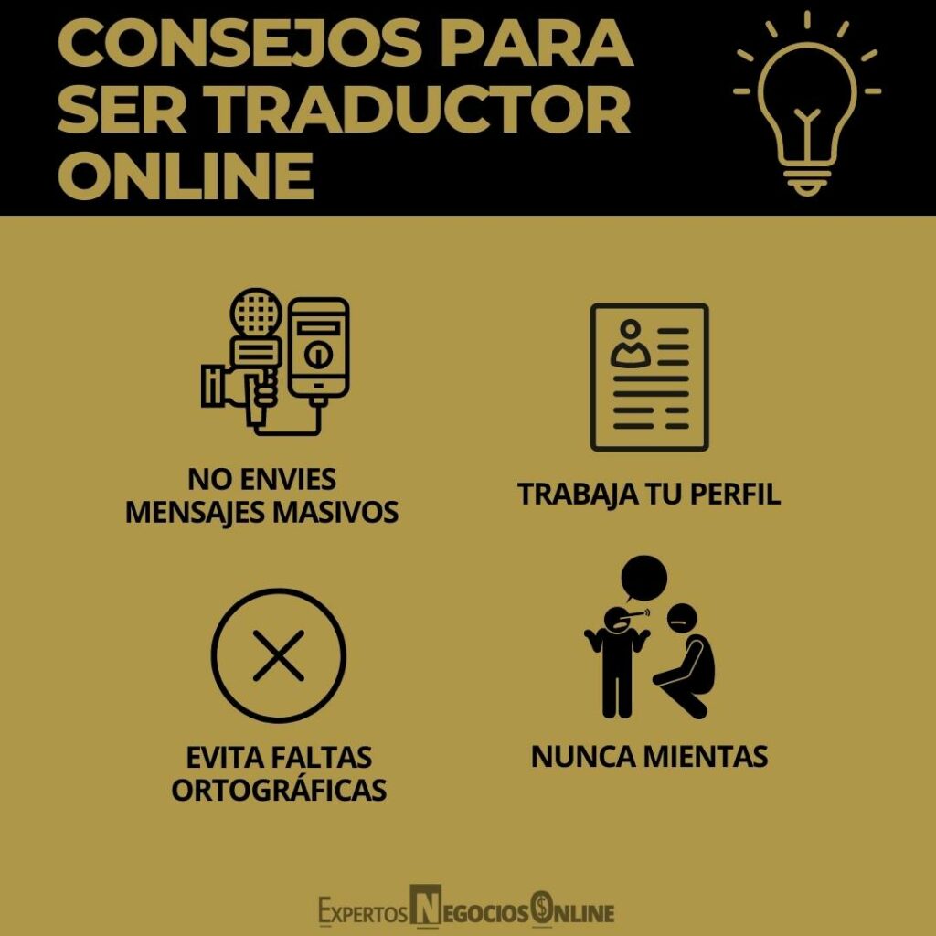 Consejos para conseguir empleo traduciendo online