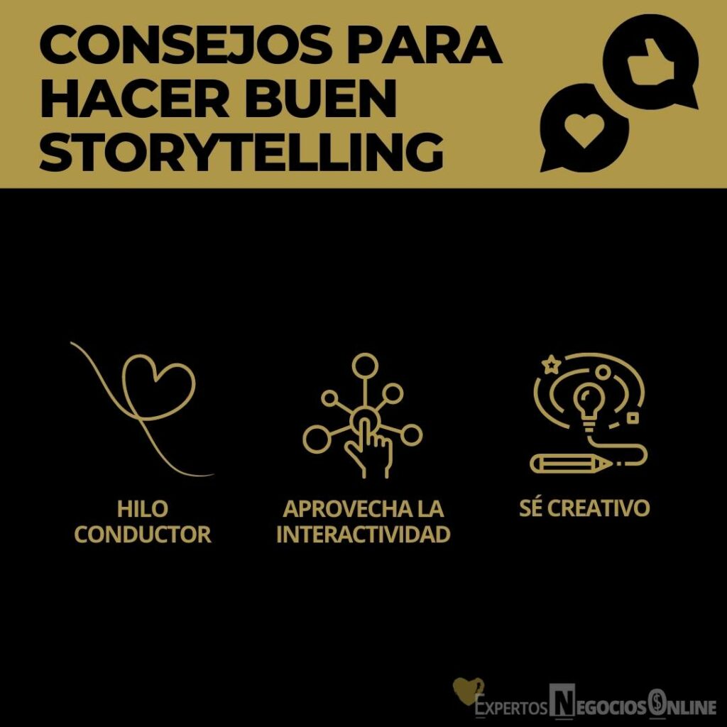 CONSEJOS PARA HACER BUEN STORYTELLING