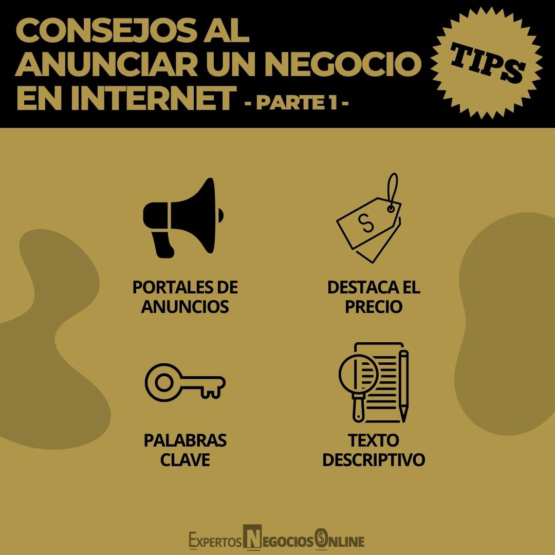 Consejos sobre cómo anunciar un negocio en Internet