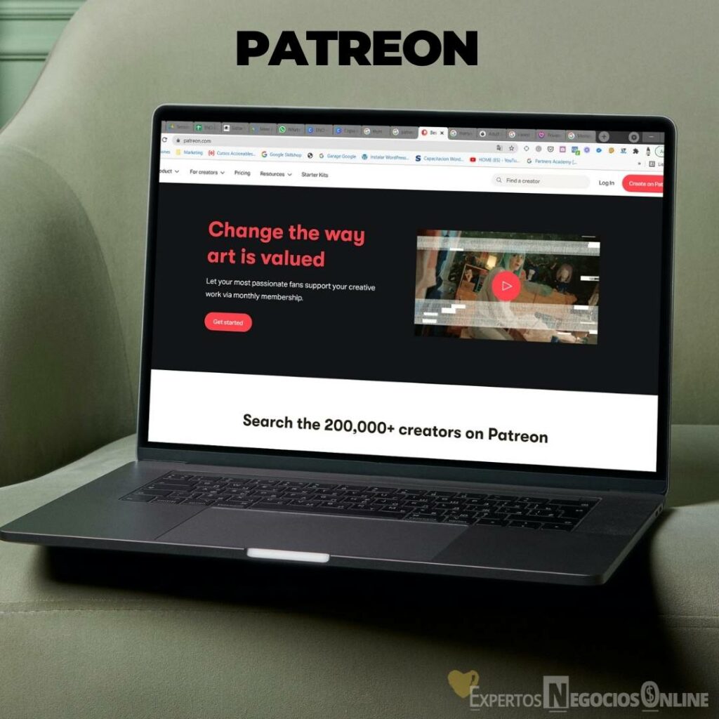 Paginas similares a Onlyfans patreon