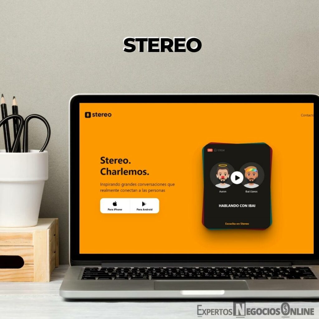 stereo redes sociales de audio