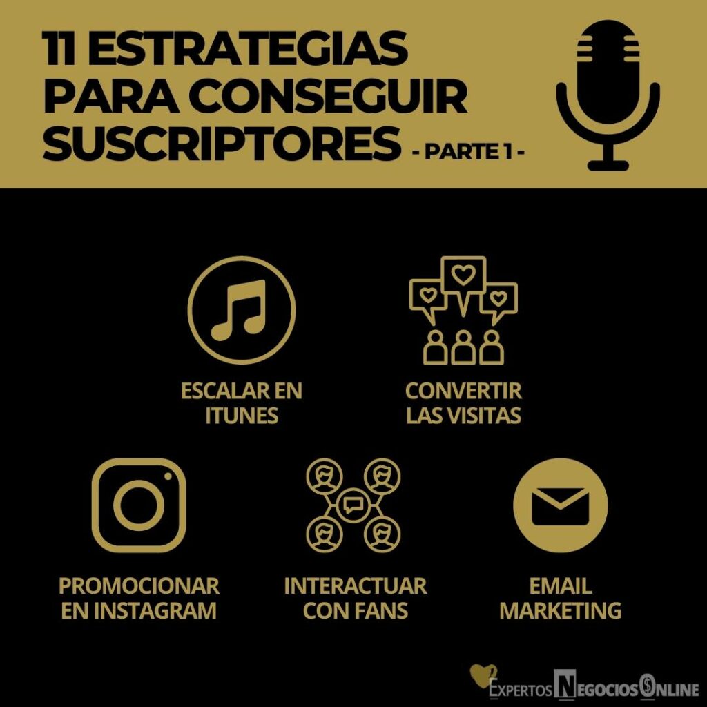 11 estrategias para conseguir suscriptores