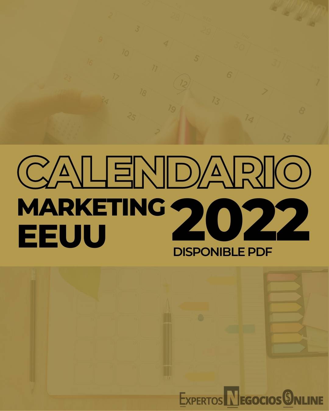 Calendario comercial 2022 Estados Unidos | Calendario Marketing 2022 Estados Unidos