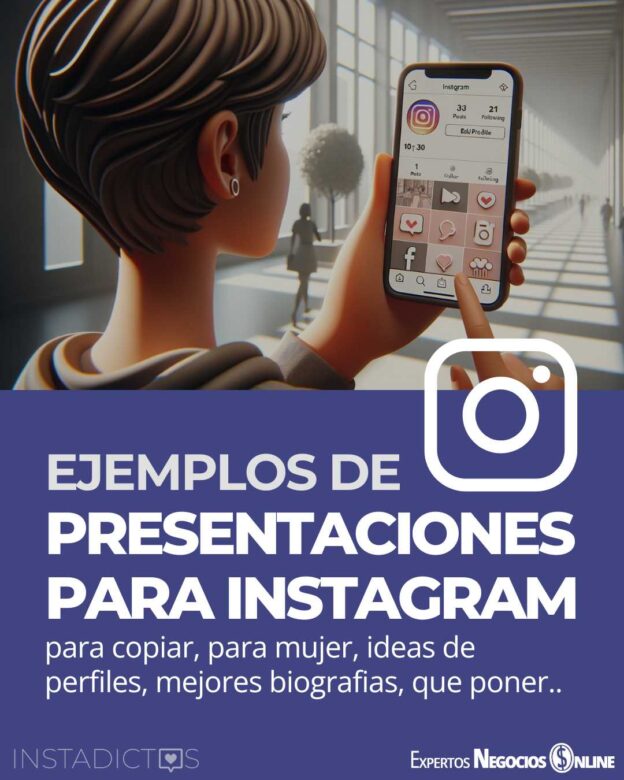 Presentaciones Instagram. Que poner en presentacion del perfil. Ideas, frases y ejemplos para copiar en biografia para mujer